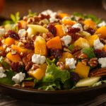 Autumn Harvest Salad with Maple Dijon Vinaigrette