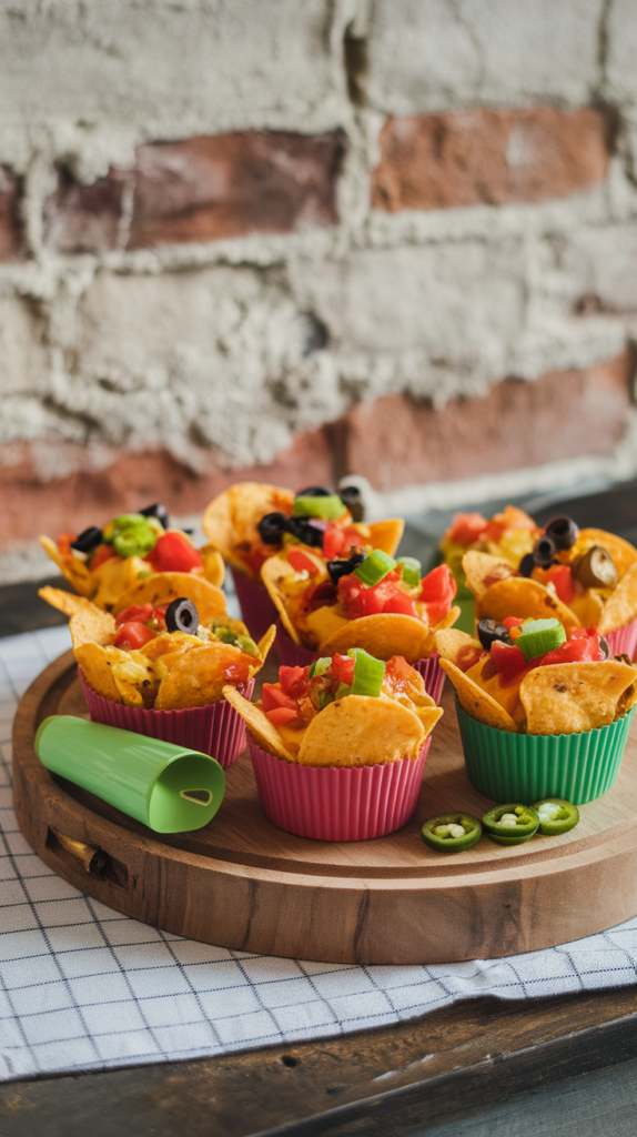 Easy to make nacho cups